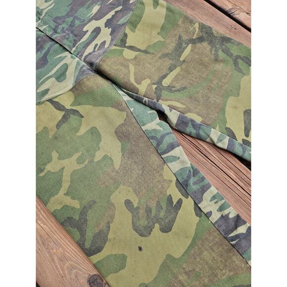 Vintage Cabelas Brush Guard Camo Hunting Pants Fleece Lined Upland Mens 36 - Picture 2 of 12